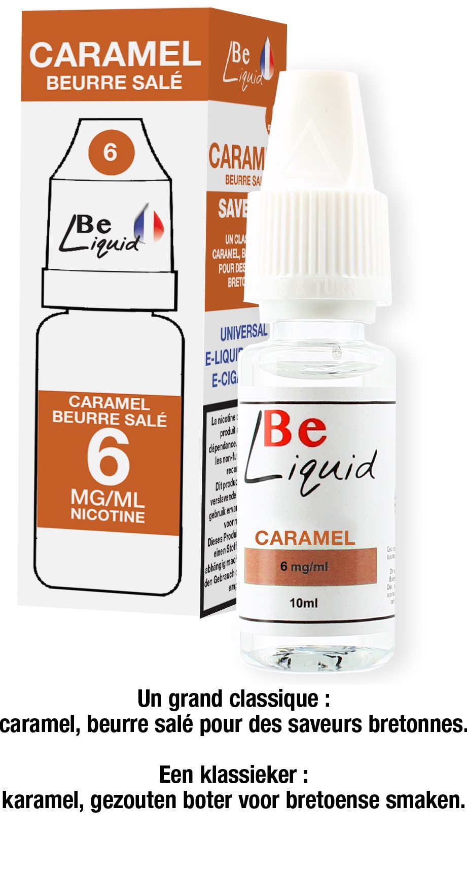 Caramel beurre salé 10 ml 6mg 