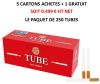 Promotion tubes ETOILE 250 5+1 