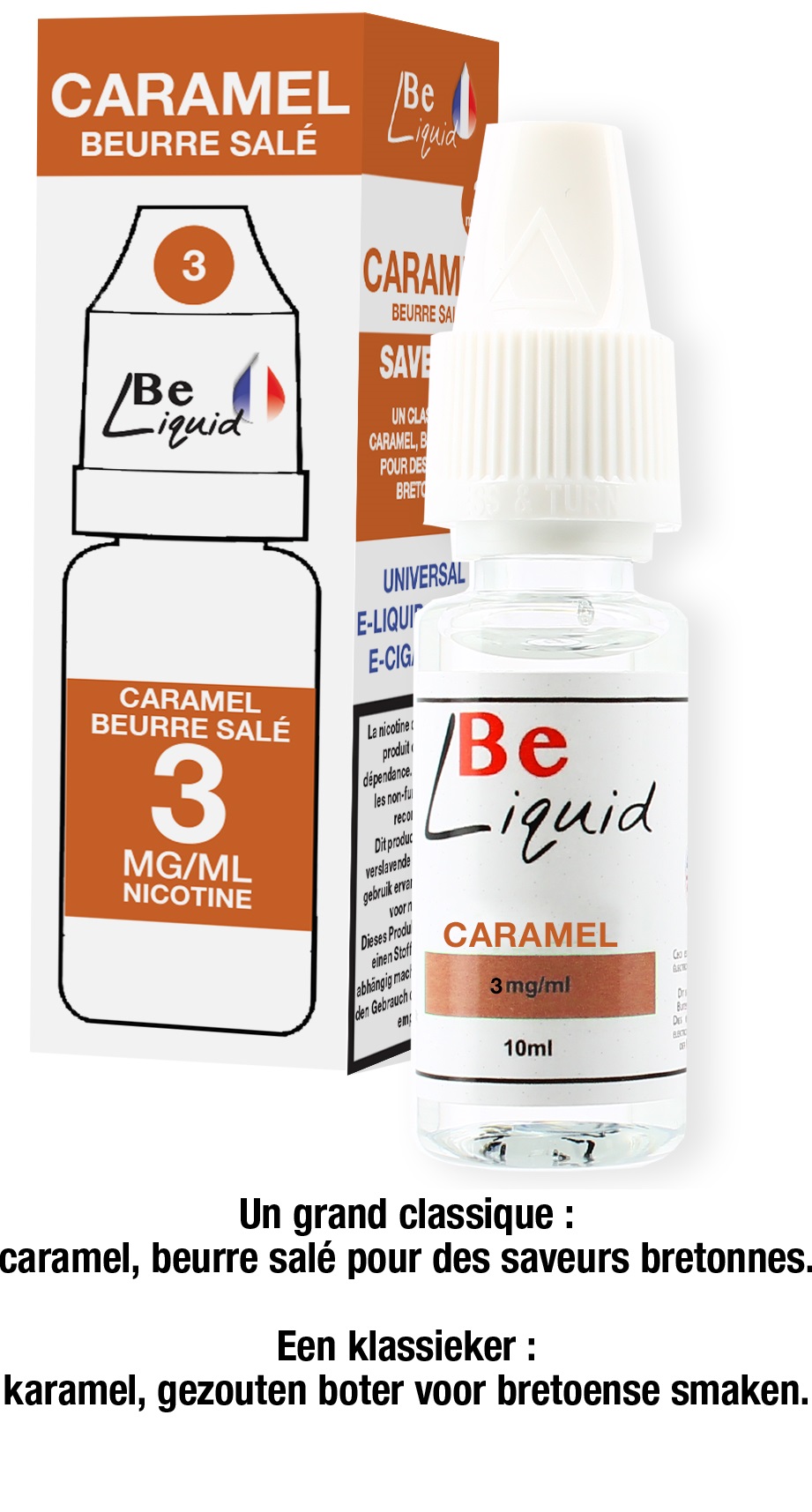 Caramel beurre salé 10 ml 3mg 