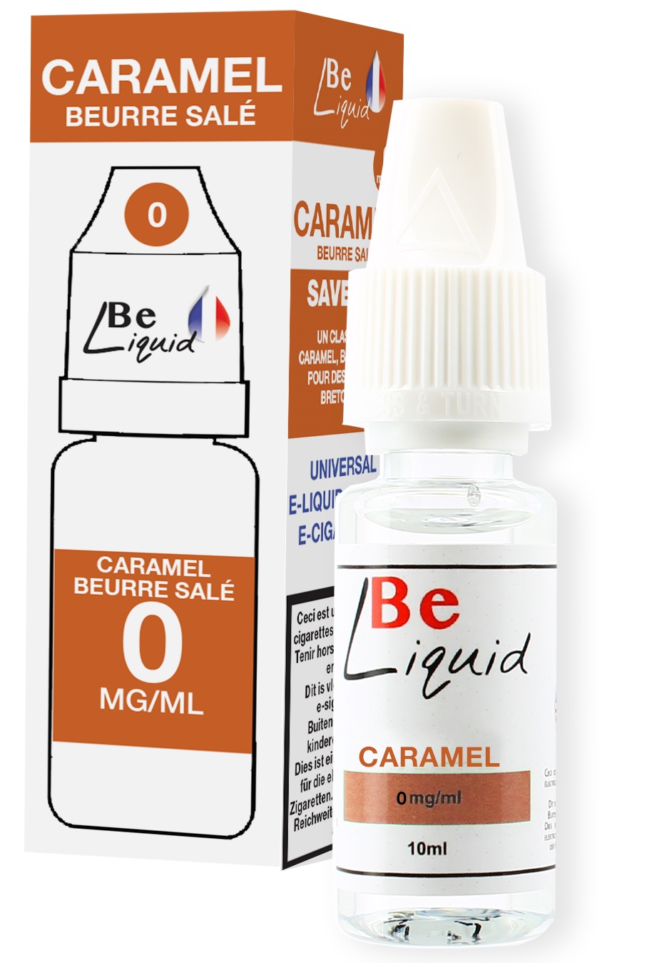 Caramel beurre salé 10 ml 0mg 