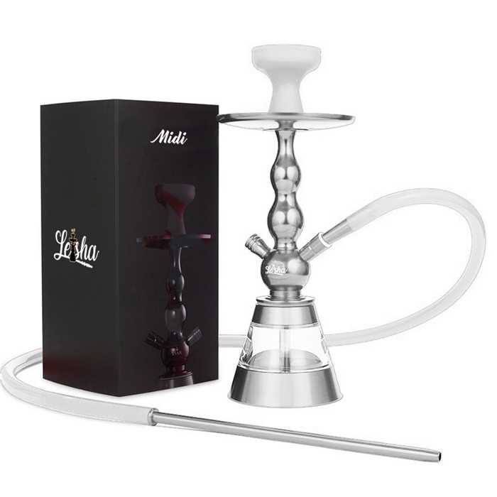 63363-SHISHA DE LUXE ARGENT 41 CMS